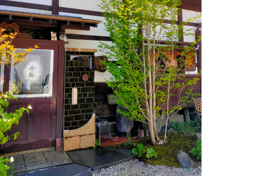 【箕輪町】門柱の設置 